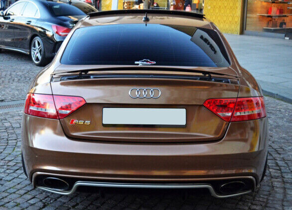 Prelungire bara spate fusta spoiler lip difuzor AUDI A5 8T COUPE S-LINE FACELIFT model RS 2012-2016 TFB TUNING