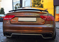 Prelungire bara spate fusta spoiler lip difuzor AUDI A5 8T COUPE S-LINE FACELIFT model RS 2012-2016 TFB TUNING