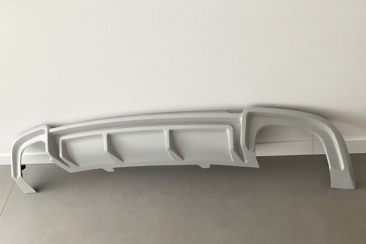 Prelungire bara spate fusta spoiler lip difuzor AUDI A5 F5 COUPE CABRIO S-LINE 2016-2019 bara SLINE TFB TUNING