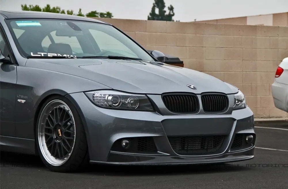 Prelungire lip spoiler bara fata BMW Seria 3 E90 E91 Facelift LCI