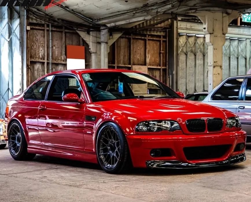 Prelungire lip spoiler sport bara fata BMW Seria 3 E46 model CSL