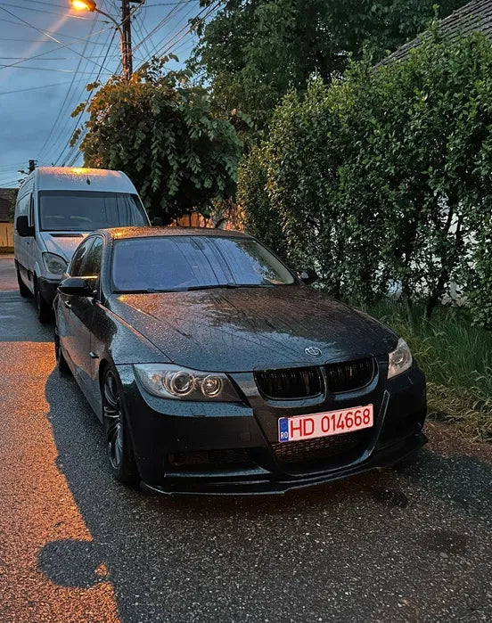 Prelungire lip spoiler sport bara fata BMW Seria 3 E90 E91 M tech