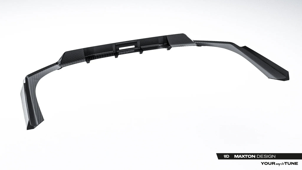 Prelungire difuzor bara spate spoiler fusta lip cu aripioare laterale Prepreg Carbon BMW 7 M-Pack G70 - Maxton Design
