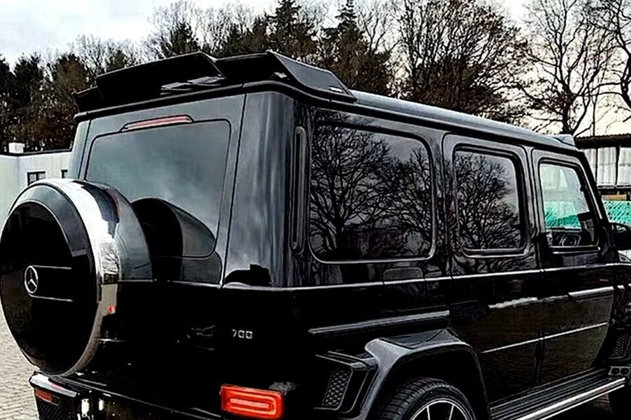 Eleron luneta portbagaj Mercedes G class W463 W464 W483 AMG negru lucios ver2 TFBT