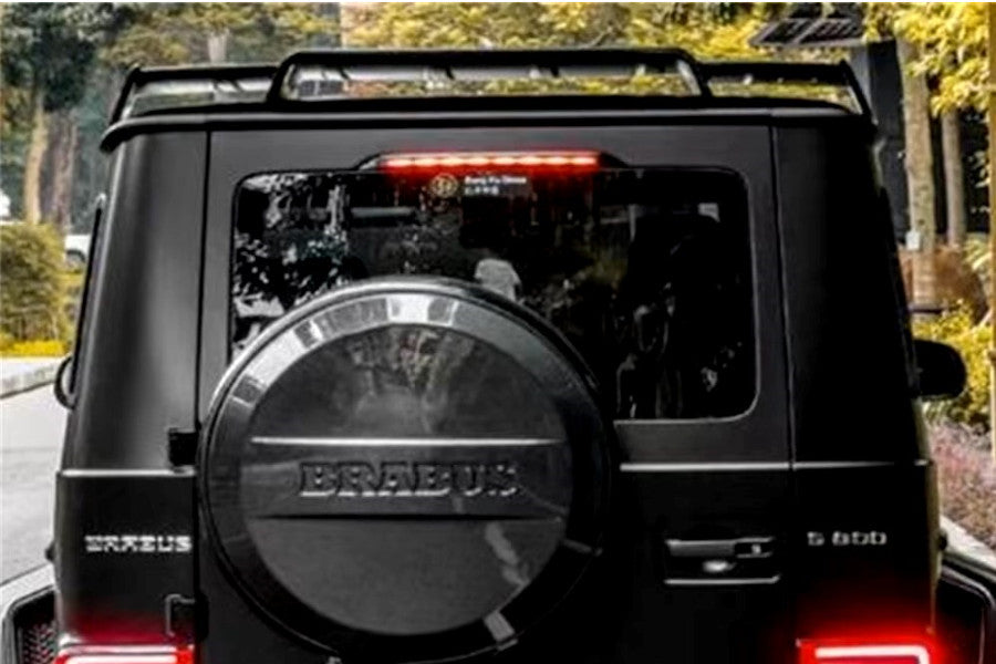 Eleron luneta portbagaj Mercedes G class W463 W464 W483 AMG negru lucios ver2 TFBT