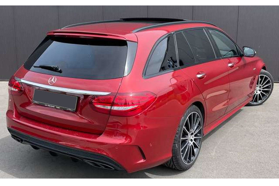 Eleron luneta portbagaj Mercedes C class W205 Estate AMG 2014-2021 negru lucios TFBT