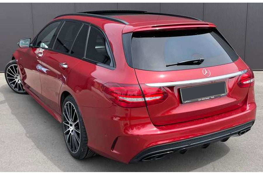 Eleron luneta portbagaj Mercedes C class W205 Estate AMG 2014-2021 negru lucios TFBT