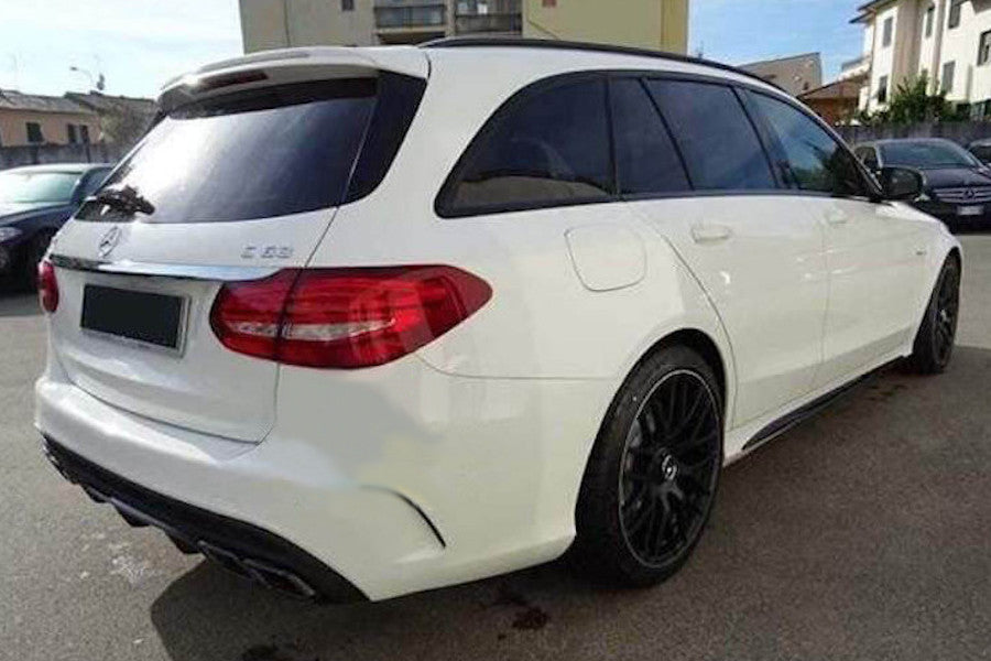 Eleron luneta portbagaj Mercedes C class W205 Estate AMG 2014-2021 negru lucios TFBT