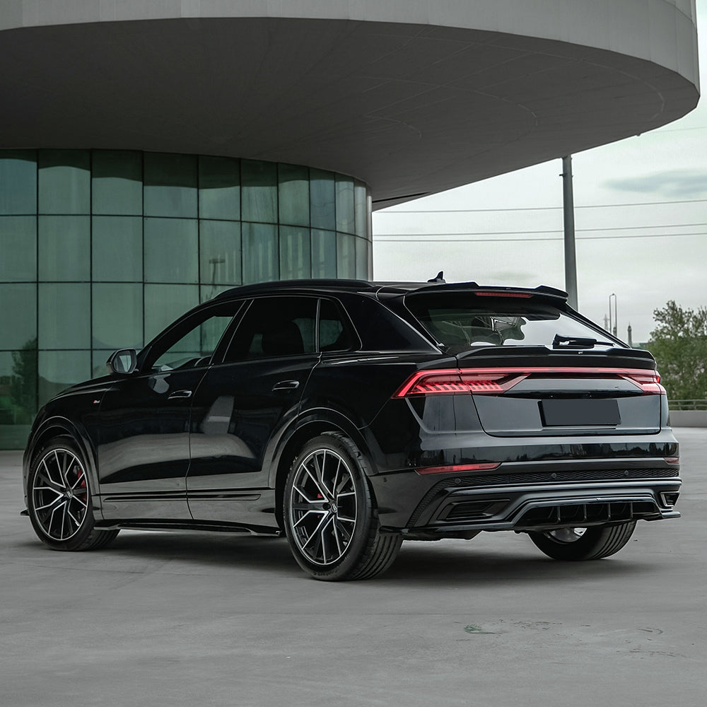 Splitter Central Spate Compatibil Cu AUDI Q8 S-Line Mk1 2018-2023