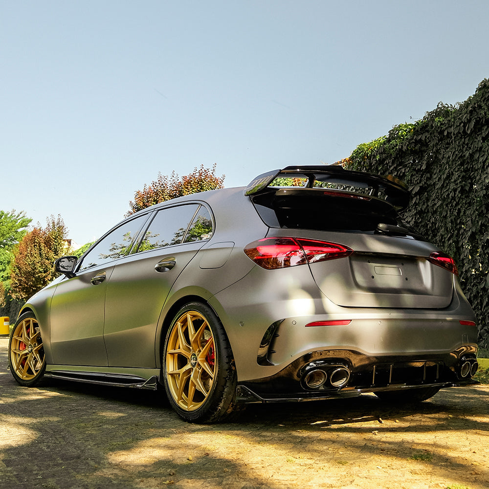 Spăltoare Laterale Spate Compatibile Cu MERCEDES Clasa A A45 S Aero Pack W177 / W177 Facelift 2019+
