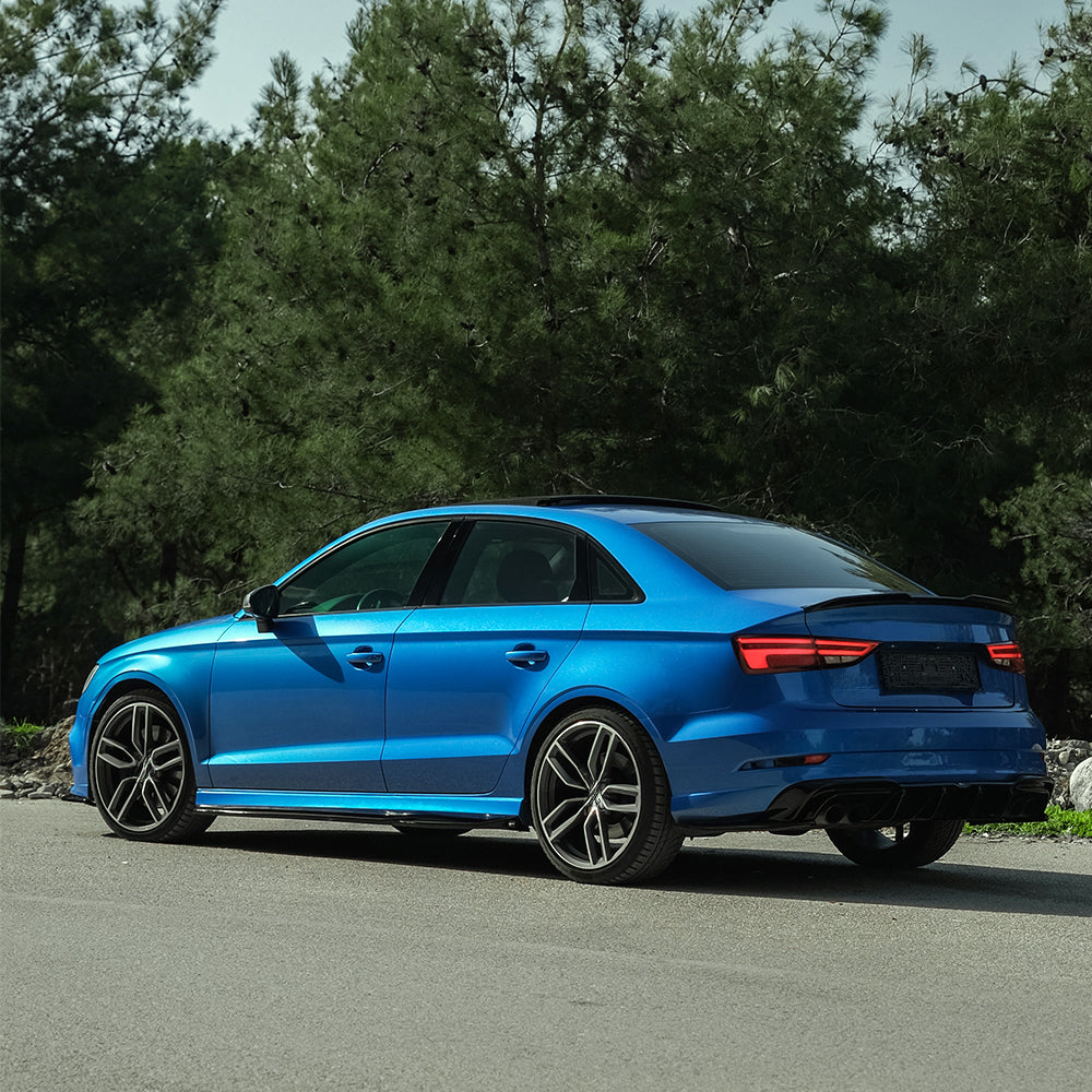 Difuzor Spate Compatibil Cu AUDI S3 Sedan 8V Facelift 2016-2020