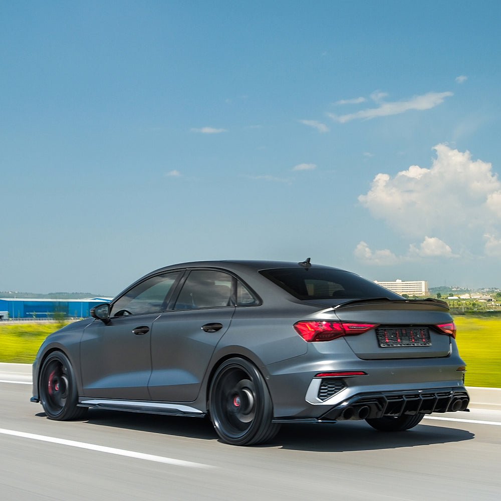Difuzor Spate Compatibil Cu AUDI S3/A3 S-Line Sedan/Sportback 8Y 2020-2024