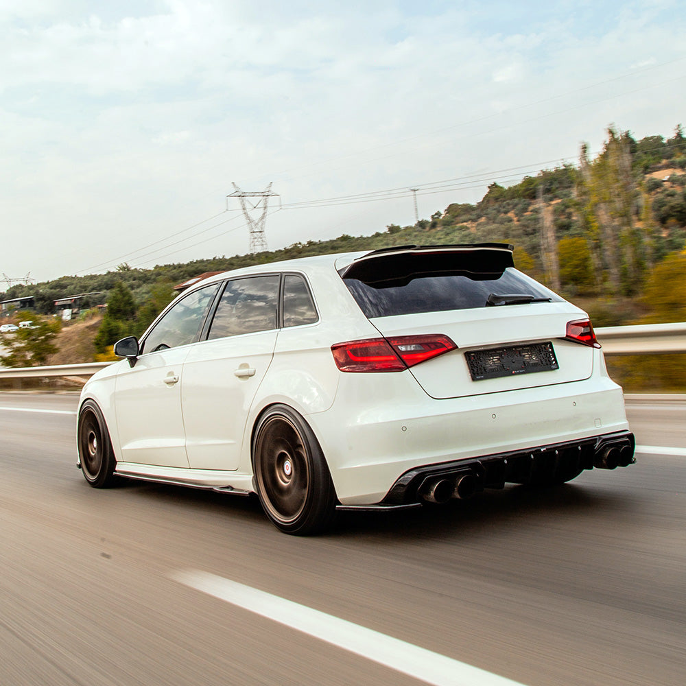 Difuzor Spate Compatibil Cu AUDI S3 Sportback 8V 2013-2016