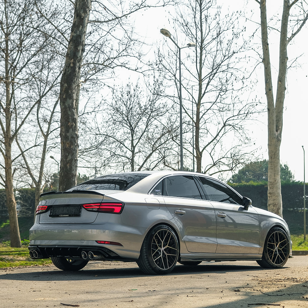 Difuzor Spate Compatibil Cu AUDI A3 Sedan 8V Facelift 2016-2020