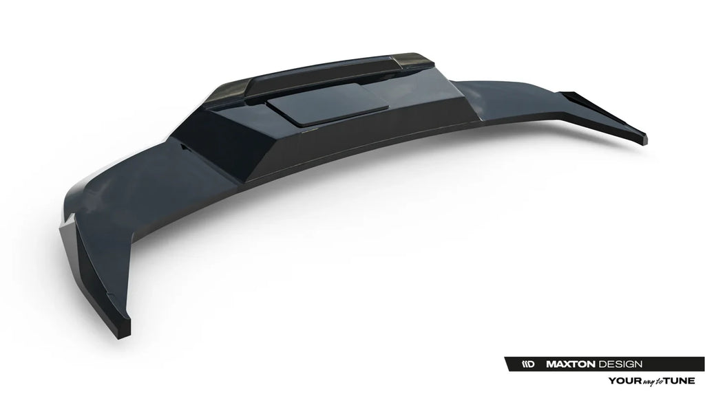 Prelungire difuzor bara spate spoiler fusta lip cu aripioare laterale Skoda Elroq RS Mk1 - Maxton Design