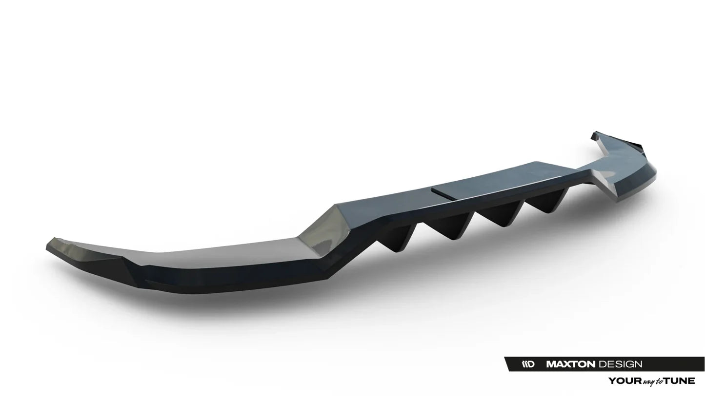 Prelungire difuzor bara spate spoiler fusta lip cu aripioare laterale Skoda Elroq RS Mk1 - Maxton Design