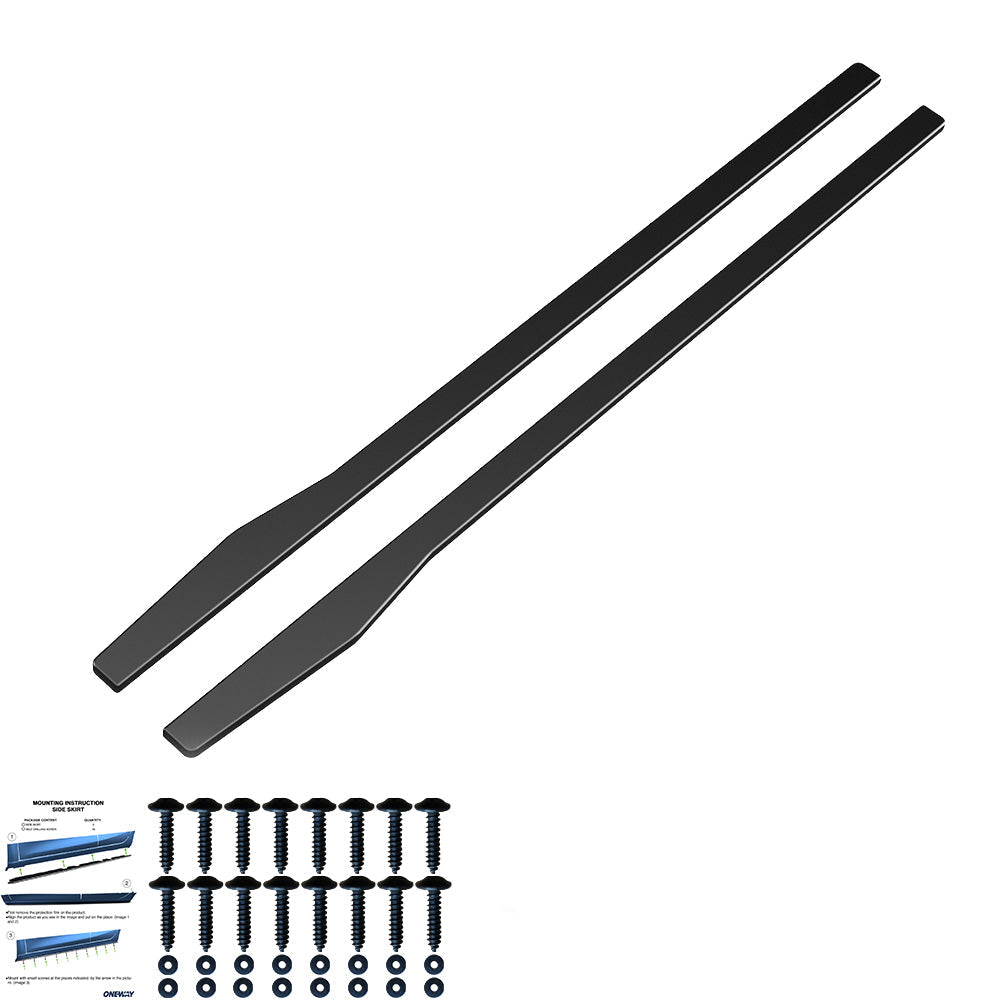 Praguri Laterale Compatibile Cu MERCEDES C CLASS W205 / W205 Facelift 2015-2021