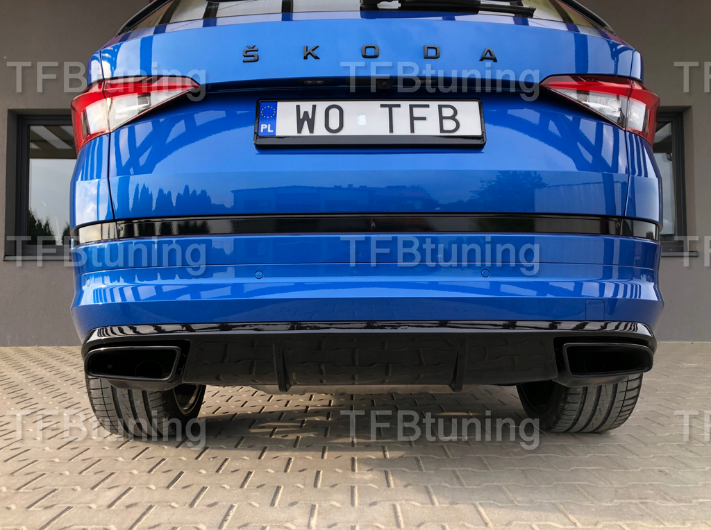 Difuzor bara spate spoiler fusta SKODA KODIAQ TFB TUNING