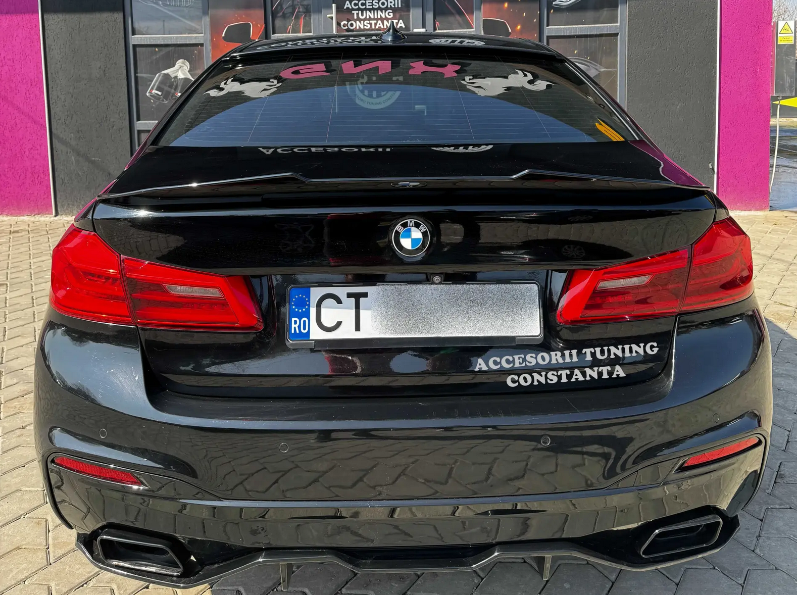 Eleron Portbagaj - BMW G30 PSM Negru Lucios