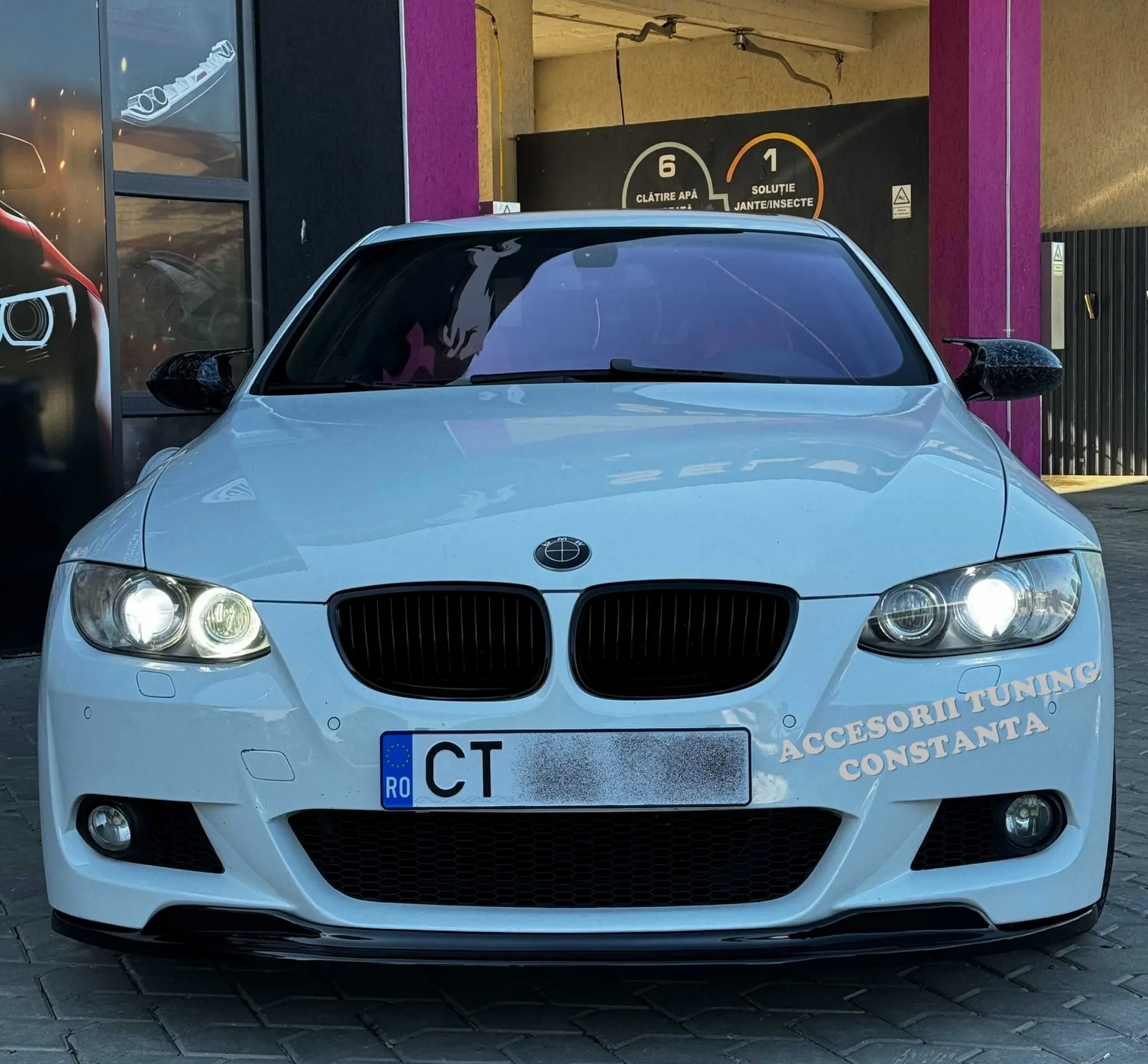 Prelungire Bara Fata - Lip BMW E92 Seria 3 GTS Non Facelift Mtech