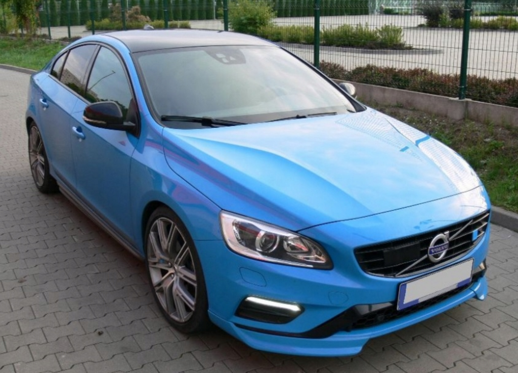 Flapsuri bara fata splitter lip fusta Volvo S60 R V60 R 2013-2018 TFB TUNING