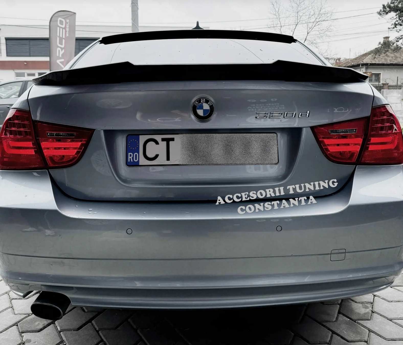 Eleron Portbagaj - BMW E90 PSM Negru Lucios