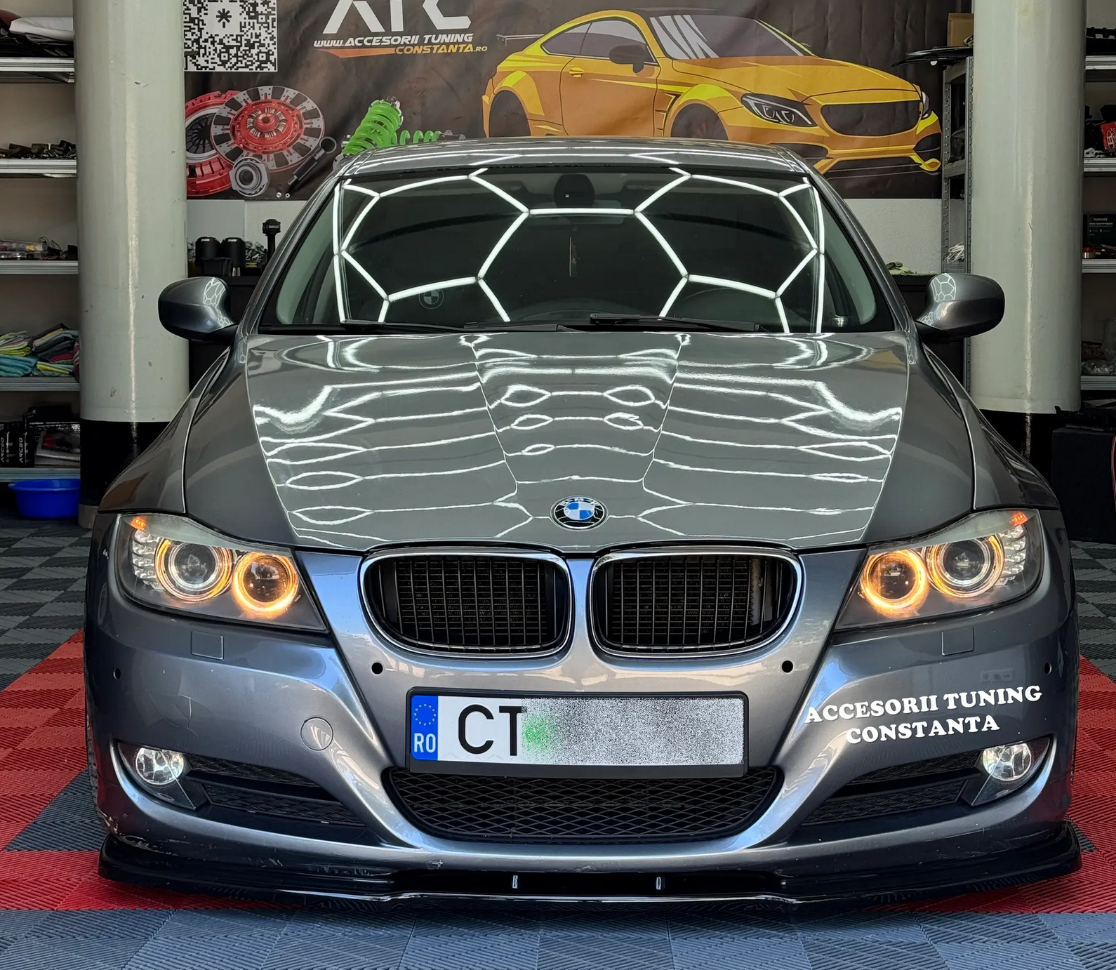 Prelungire Bara Fata - Lip BMW E90 E91 Seria 3 Facelift Bara Standart