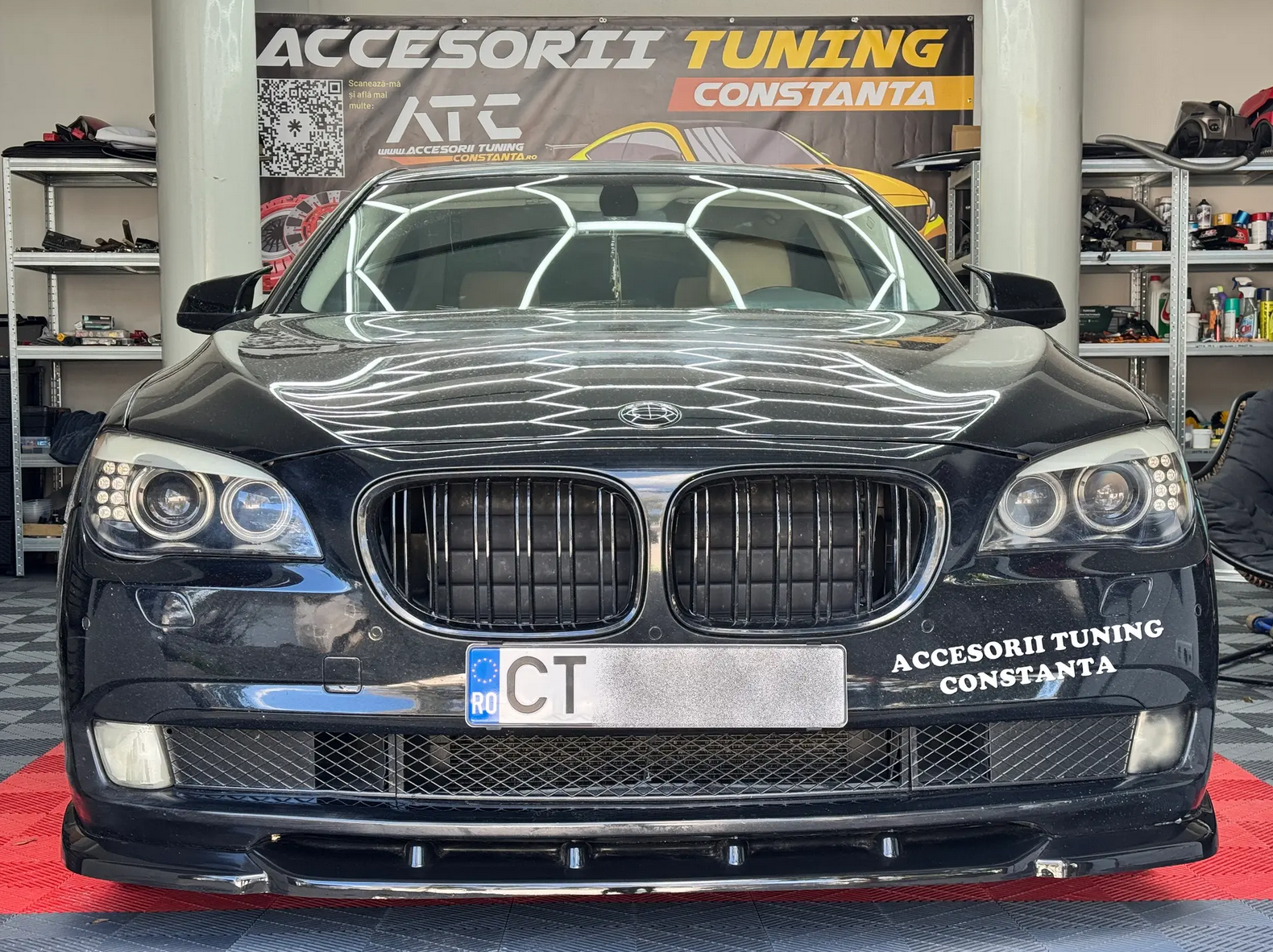 Prelungire Bara Fata - Lip BMW F01 F02 Seria 7 Nonfacelift Bara Standart