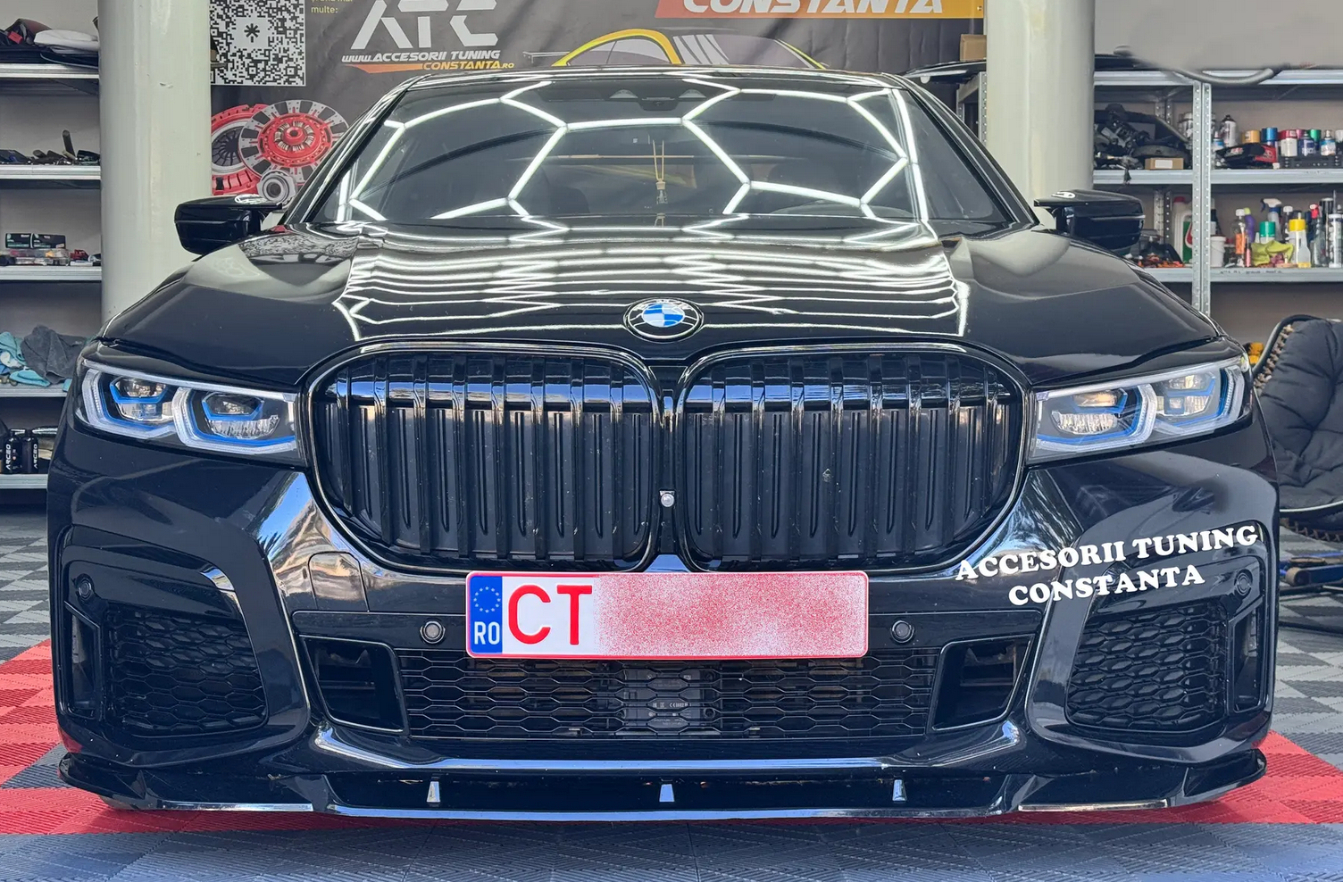 Prelungire Bara Fata - Lip BMW G11 G12 Seria 7 Bara M Facelift CN