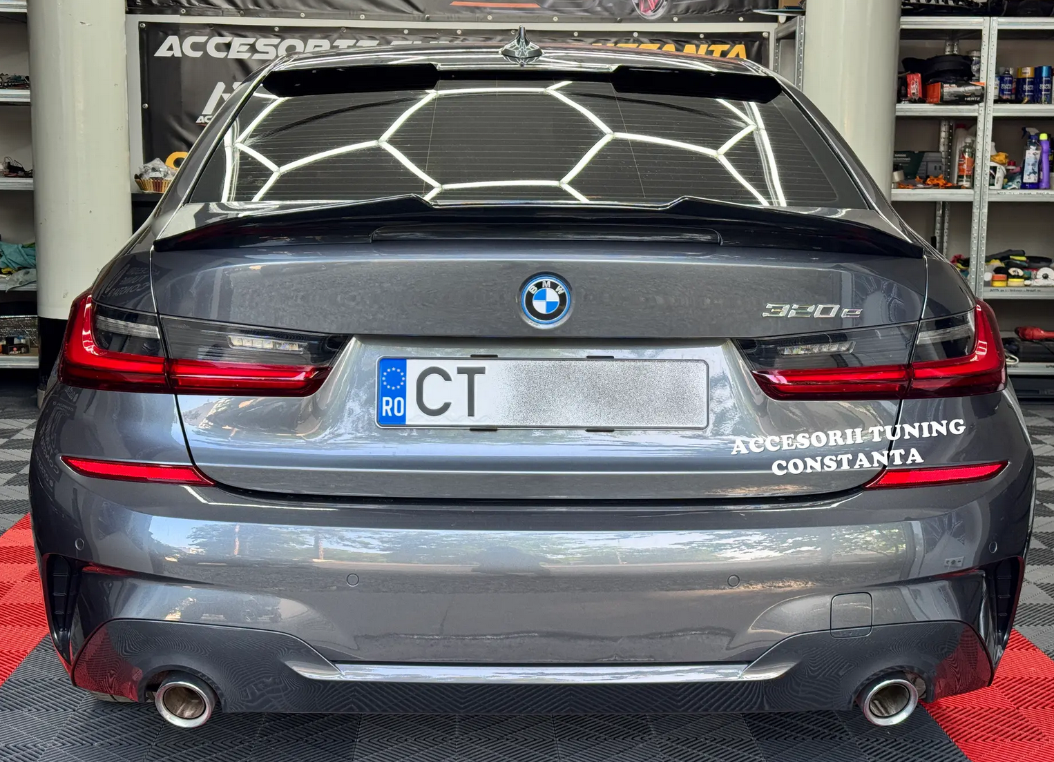 Eleron Portbagaj - BMW G20 PSM Negru Lucios
