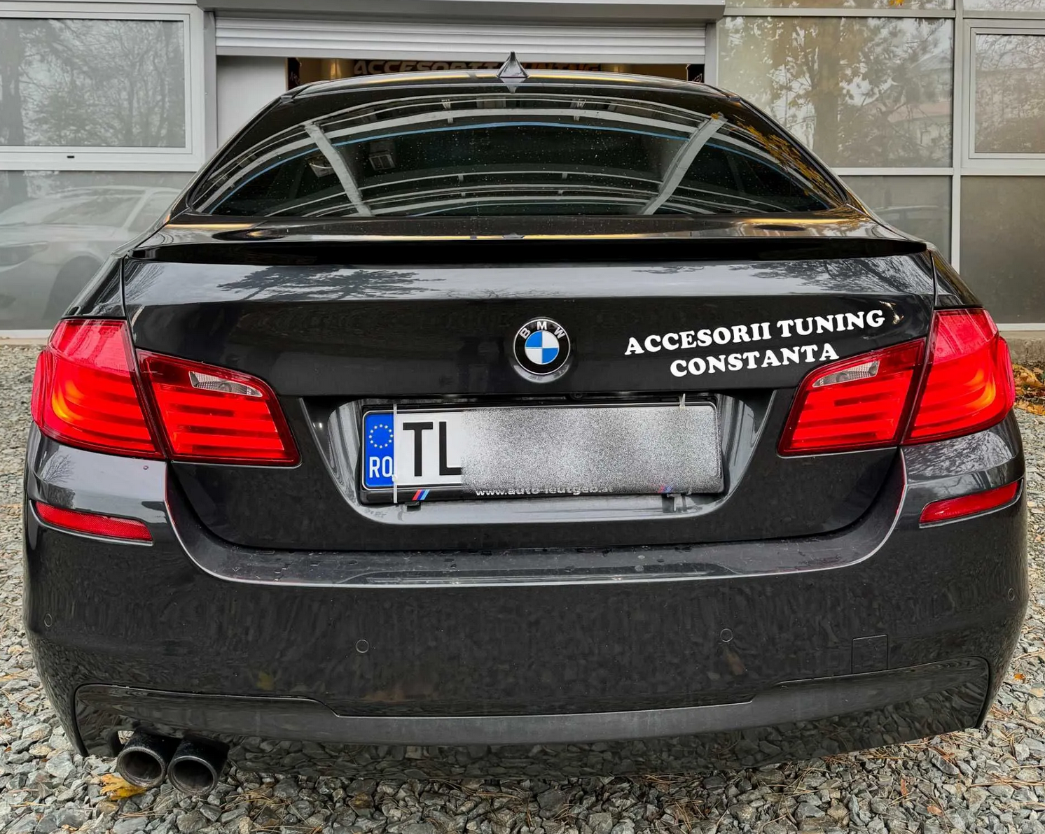 Eleron Portbagaj - BMW F10 Performance Negru Lucios