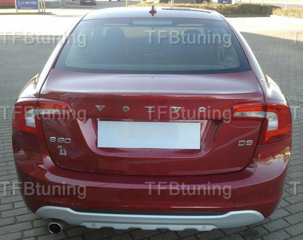 Difuzor bara spate spoiler fusta VOLVO V60 S60 2010-2018 TFB TUNING