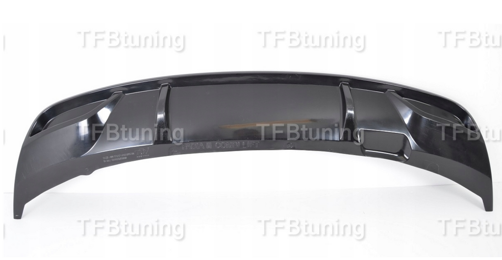 Difuzor bara spate spoiler fusta SKODA FABIA 3 Combi Break 2018-2021 TFB TUNING