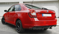 Difuzor bara spate spoiler fusta SKODA RAPID SEDAN TFB TUNING
