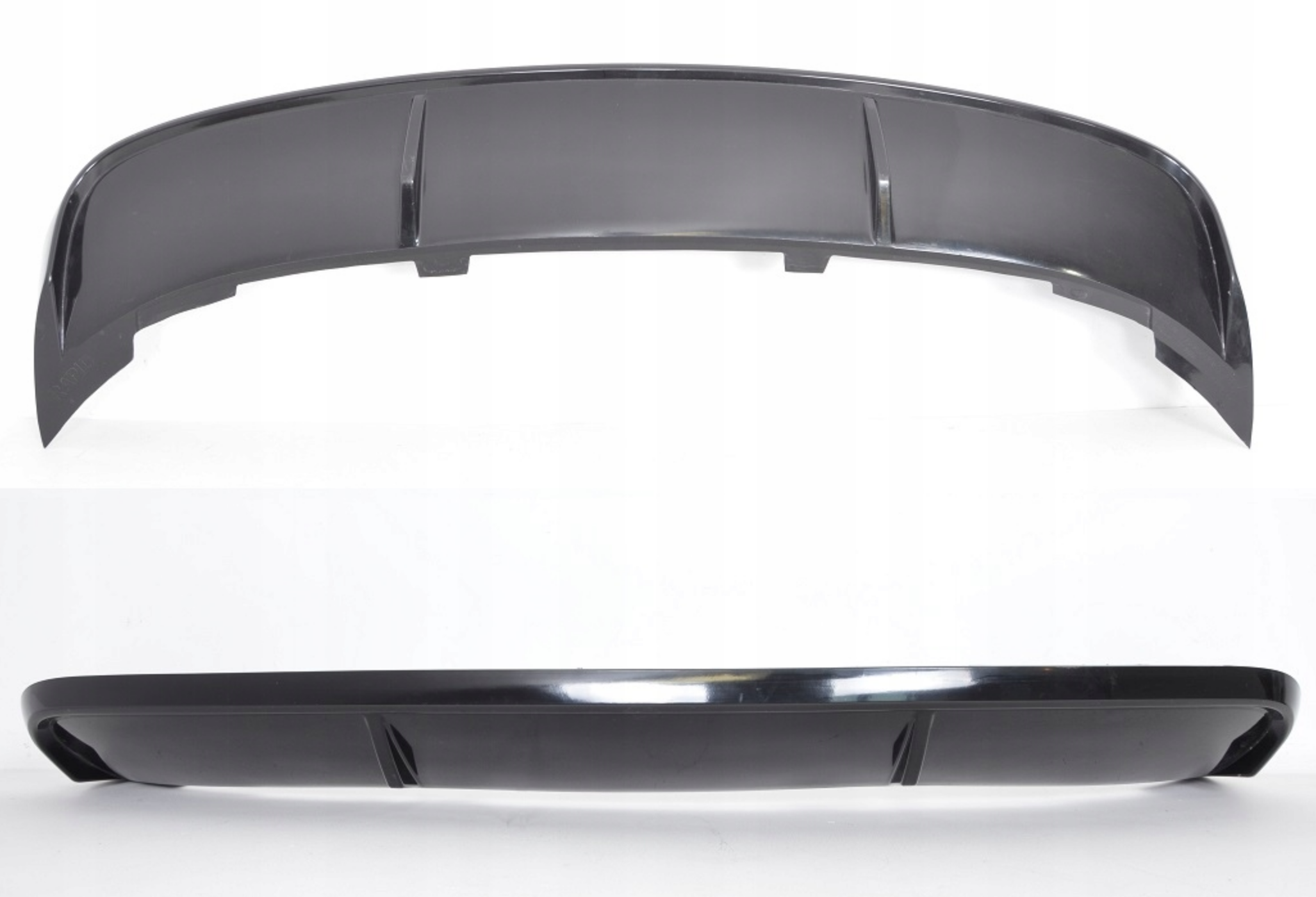 Difuzor bara spate spoiler fusta SKODA RAPID SEDAN TFB TUNING