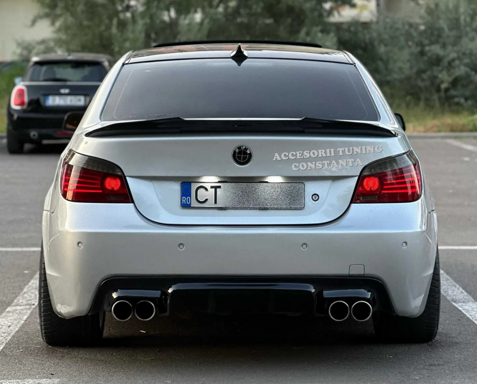 Eleron Portbagaj - BMW E60 PSM Negru Lucios
