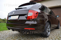 Difuzor bara spate spoiler fusta SKODA SUPERB 2 2008-2015 TFB TUNING