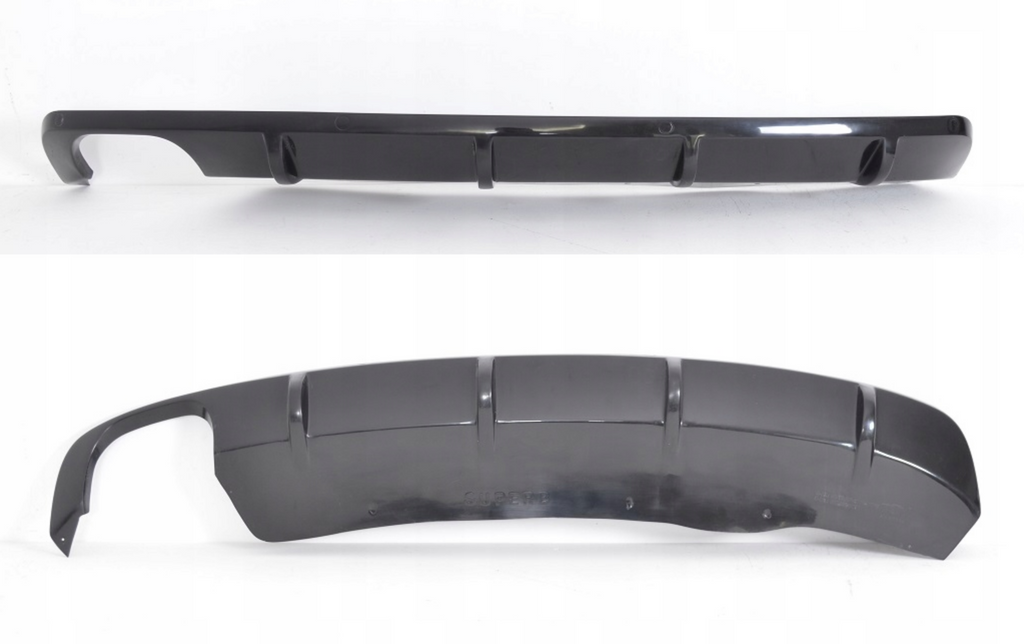 Difuzor bara spate spoiler fusta SKODA SUPERB 2 2008-2015 evacuare stanga TFB TUNING