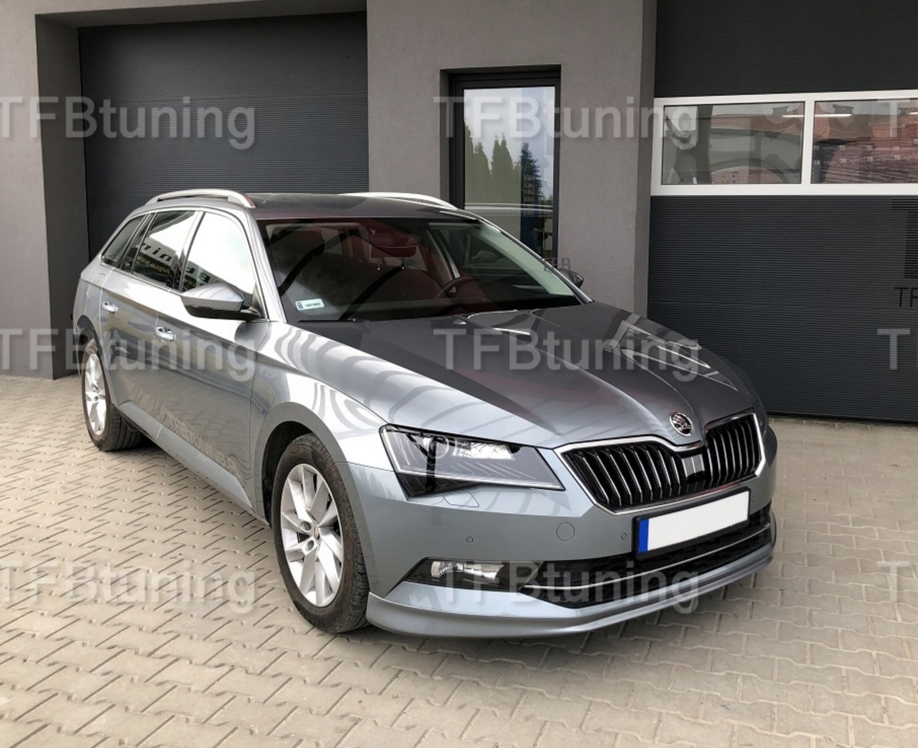 Prelungire bara fata fusta bara lip buza SKODA SUPERB 3 2015-2019 TFB TUNING