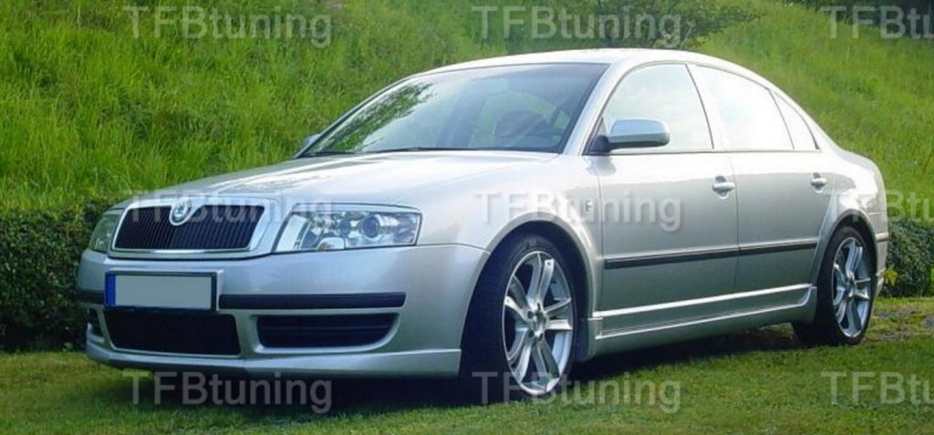 Prelungire bara fata fusta lip spoiler SKODA SUPERB 1 TFB TUNING