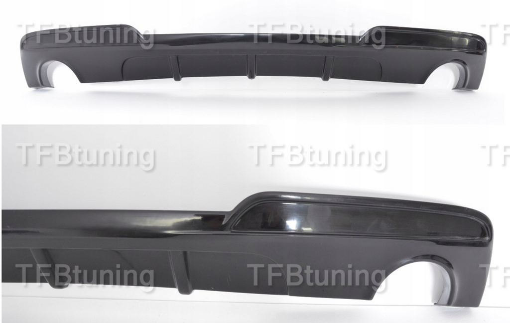Difuzor bara spate spoiler fusta BMW Seria 5 F10 F11 M PACHET evacuare stanga dreapta TFB TUNING