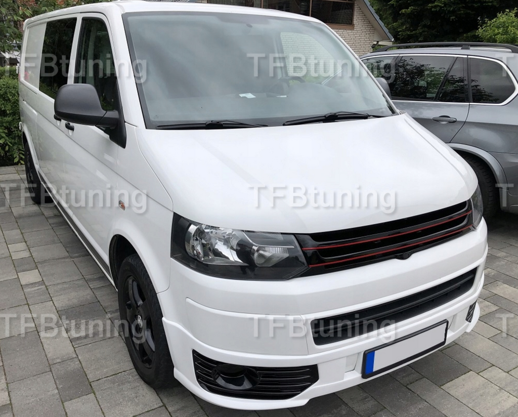 Prelungire bara fata fusta lip spoiler VW T5 LIFT  2010-2016 TFB TUNING