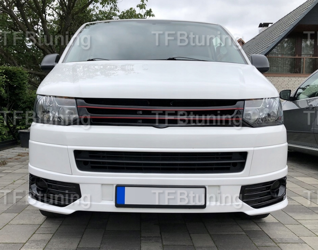 Prelungire bara fata fusta lip spoiler VW T5 LIFT  2010-2016 TFB TUNING