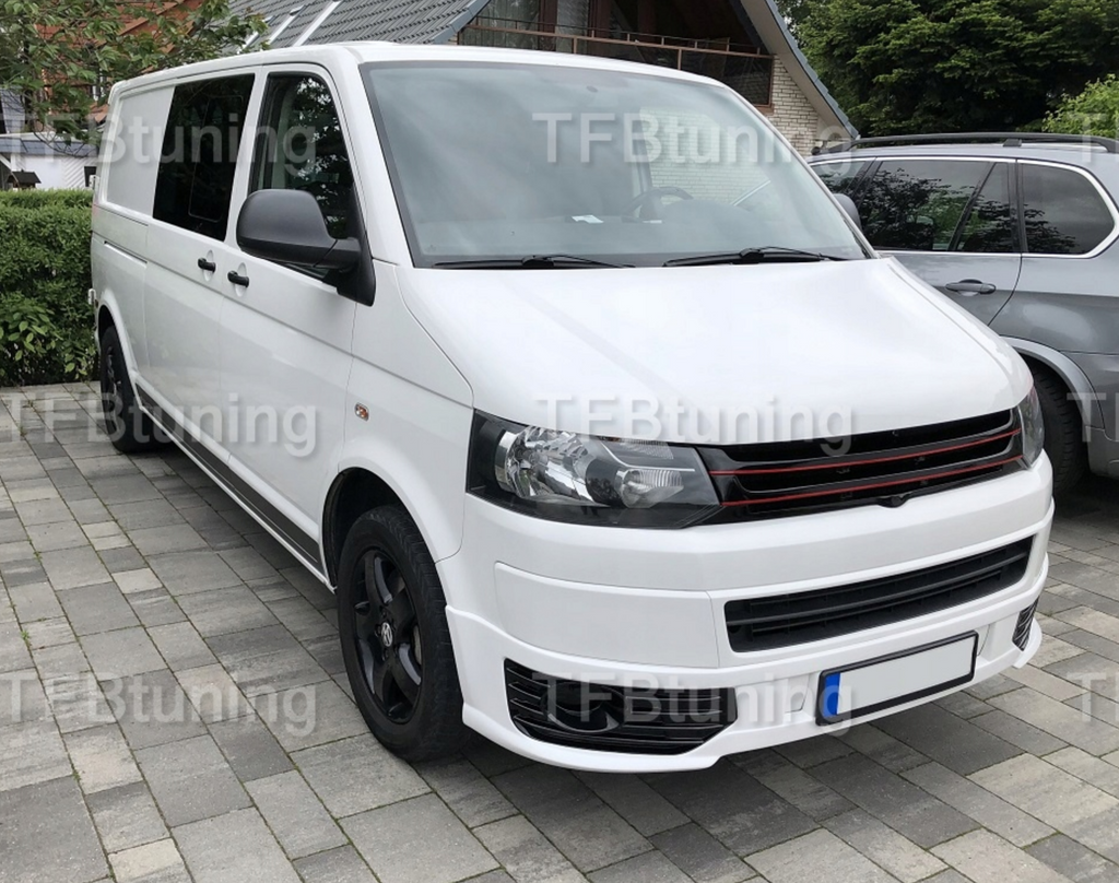 Prelungire bara fata fusta lip spoiler VW T5 LIFT  2010-2016 TFB TUNING