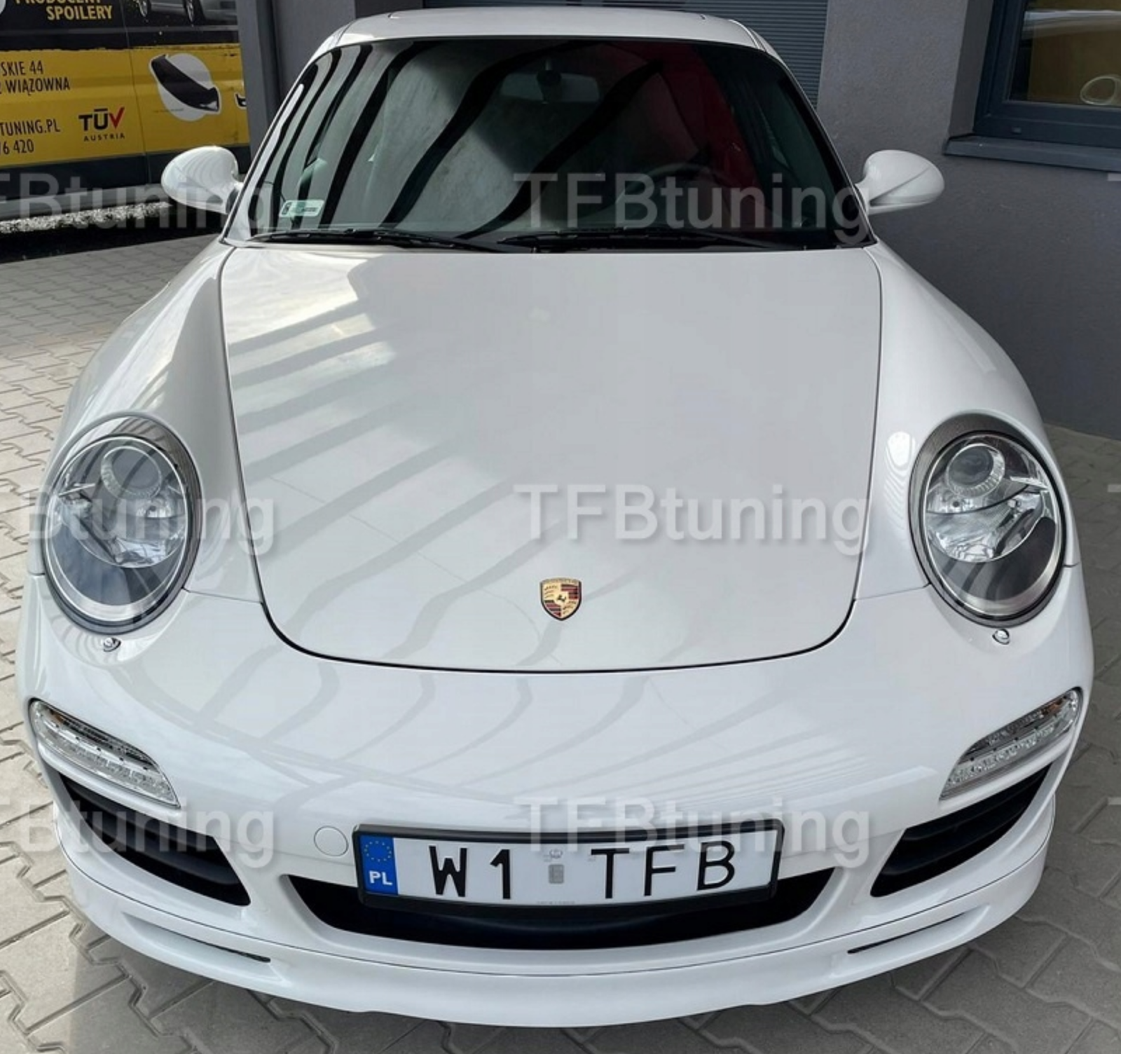 Prelungire bara fata fusta spoiler lip PORSCHE 911 997 TFB TUNING