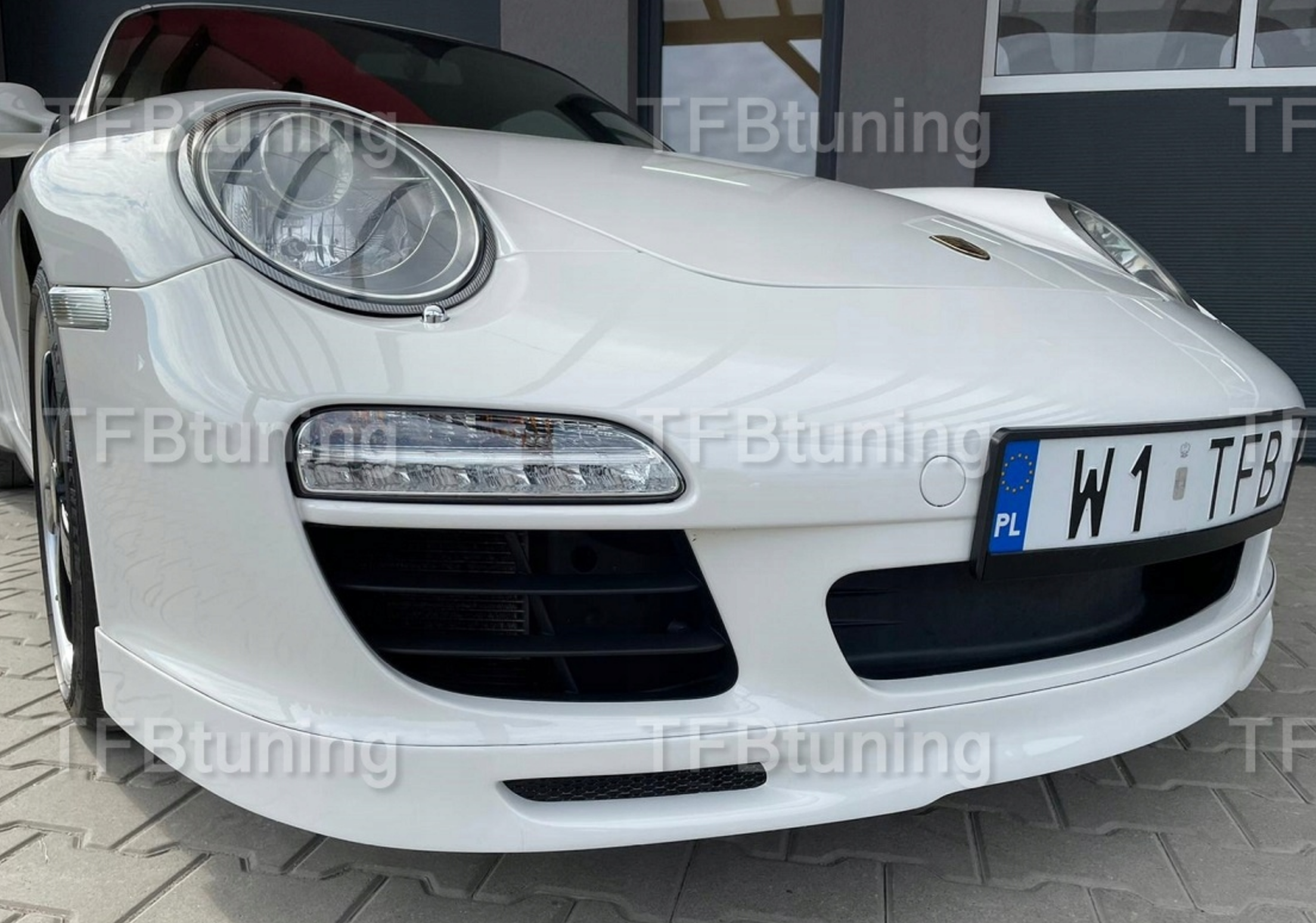 Prelungire bara fata fusta spoiler lip PORSCHE 911 997 TFB TUNING