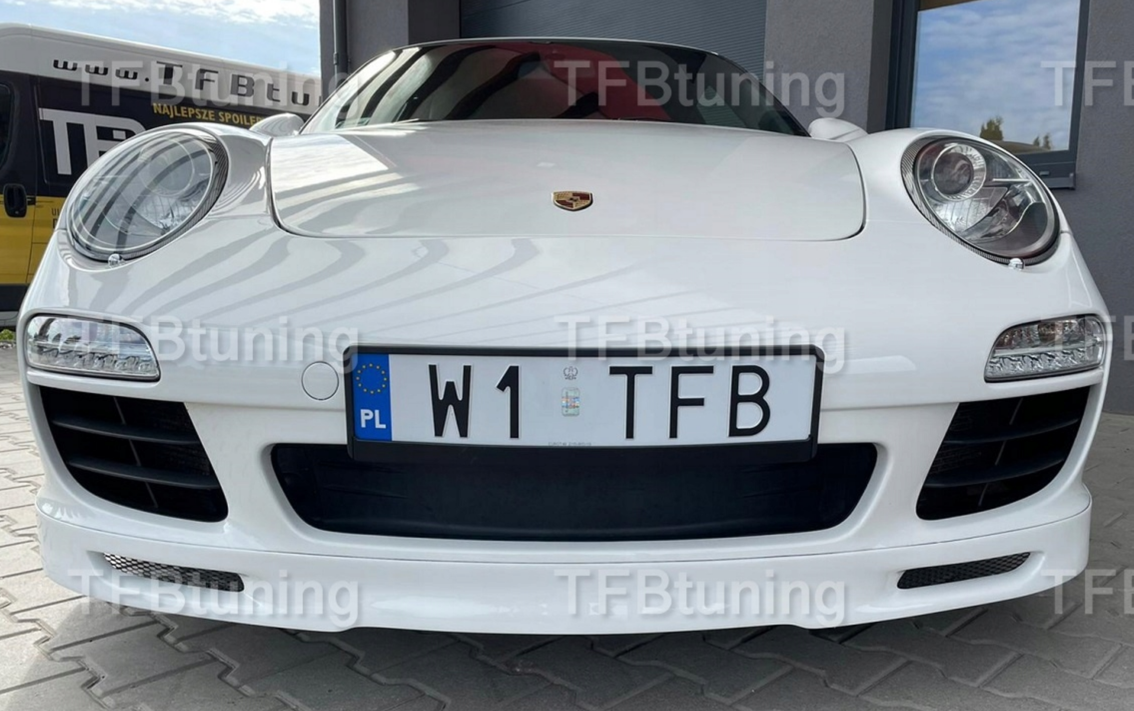 Prelungire bara fata fusta spoiler lip PORSCHE 911 997 TFB TUNING