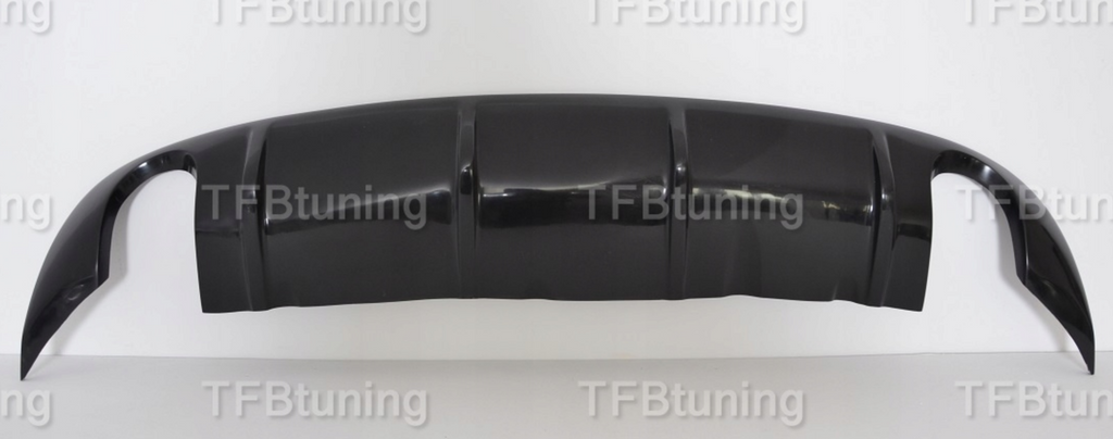 Difuzor bara spate spoiler fusta lip AUDI A6 C6 FACELIFT 09-11 evacuare stranga dreapta TFB TUNING