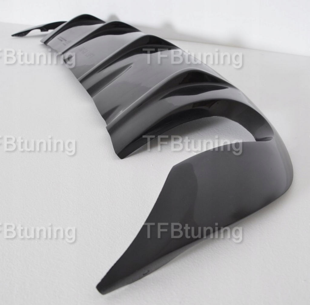 Difuzor bara spate spoiler fusta lip AUDI A6 C6 FACELIFT 09-11 evacuare stranga dreapta TFB TUNING