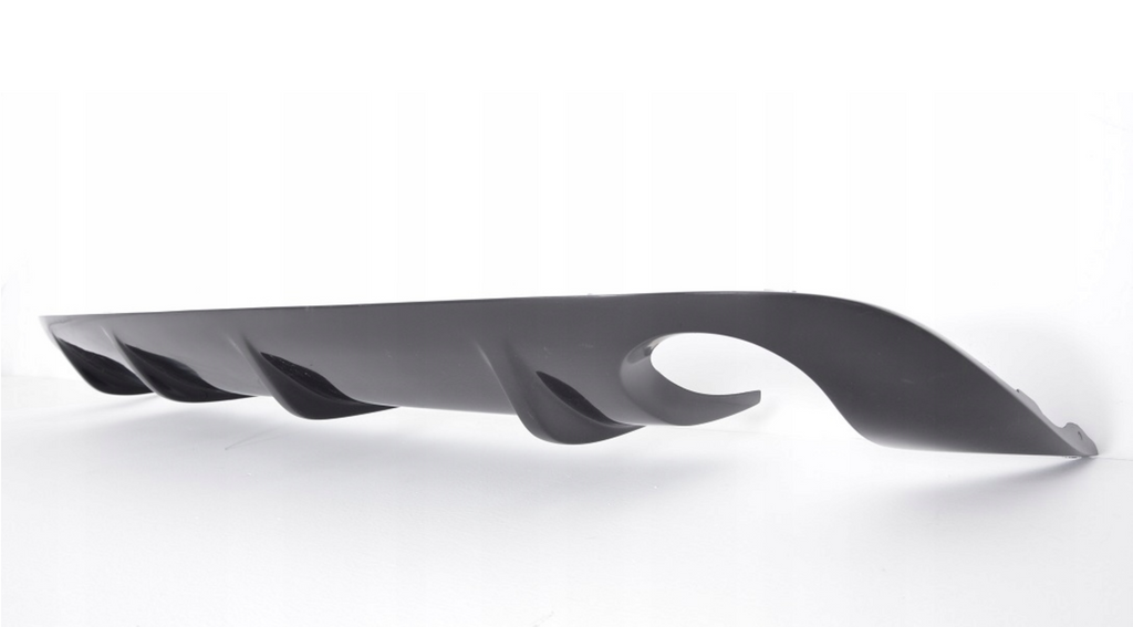 Difuzor bara spate spoiler fusta lip AUDI A6 C6 FACELIFT 09-11 evacuare stranga dreapta TFB TUNING